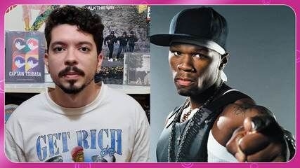 50 Cent celebra 50 anos de vida e impacto no hip hop. Reprodução: Gshow