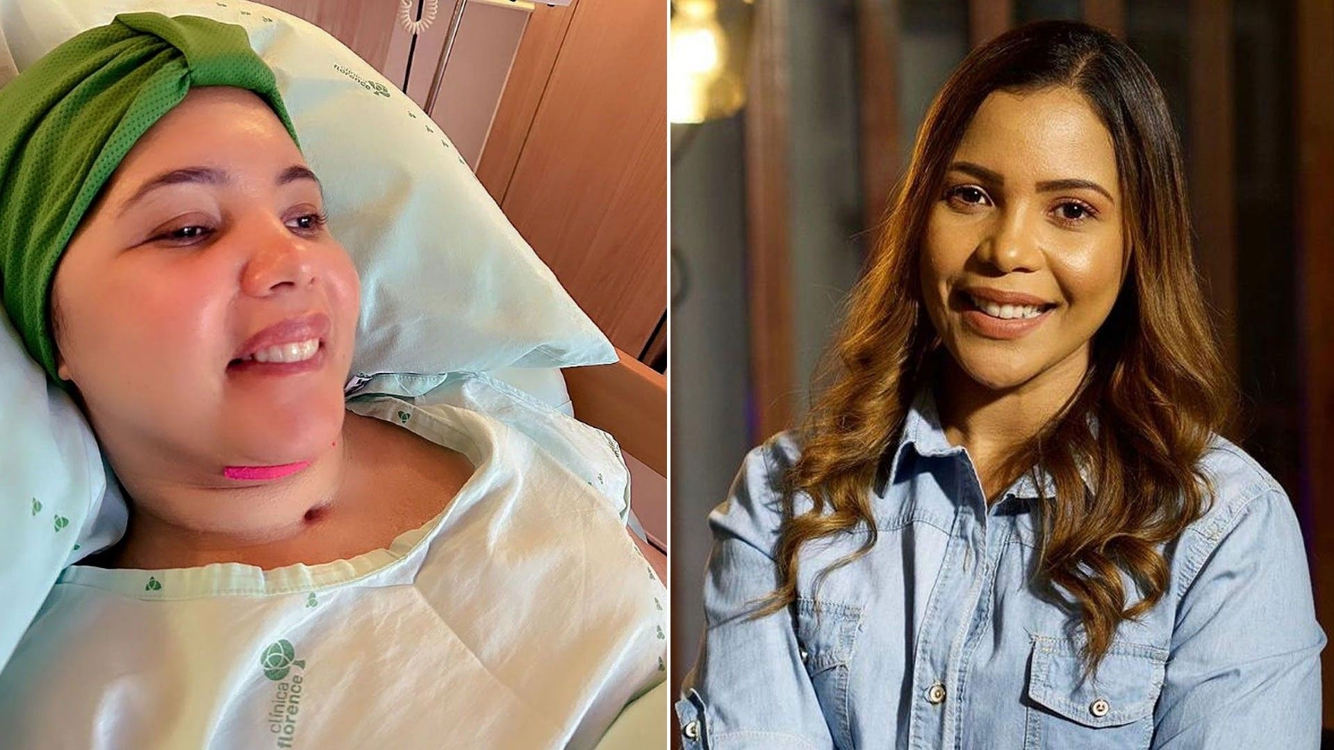Amanda Wanessa comemora alta hospitalar após 642 dias internada devido a acidente. Reprodução: Globo