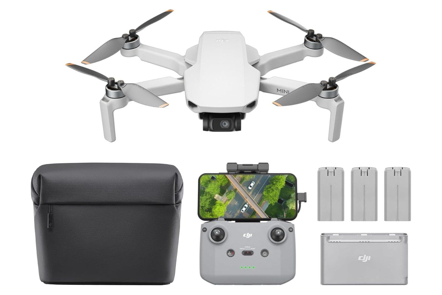 DJI Mini 4K: o drone mais leve da categoria, fácil de pilotar. Reprodução: Gizmodo