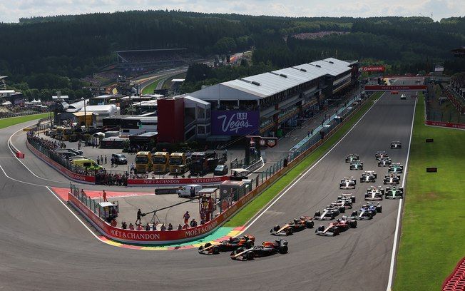 Charles Leclerc garante a segunda posição no grid de largada para o Grande Prêmio de Spa-Francorchamps. Reprodução: Esporte IG