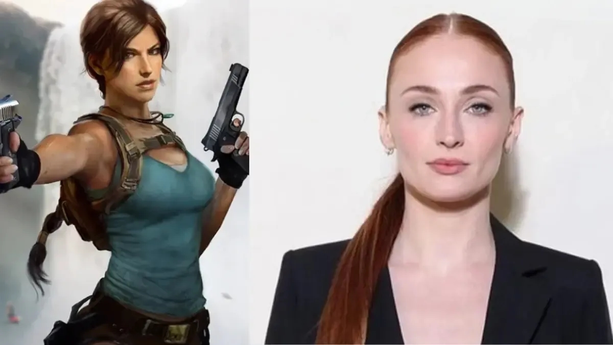 Nova série da Amazon coloca Sophie Turner como Lara Croft. Reprodução: Retorno do item 11