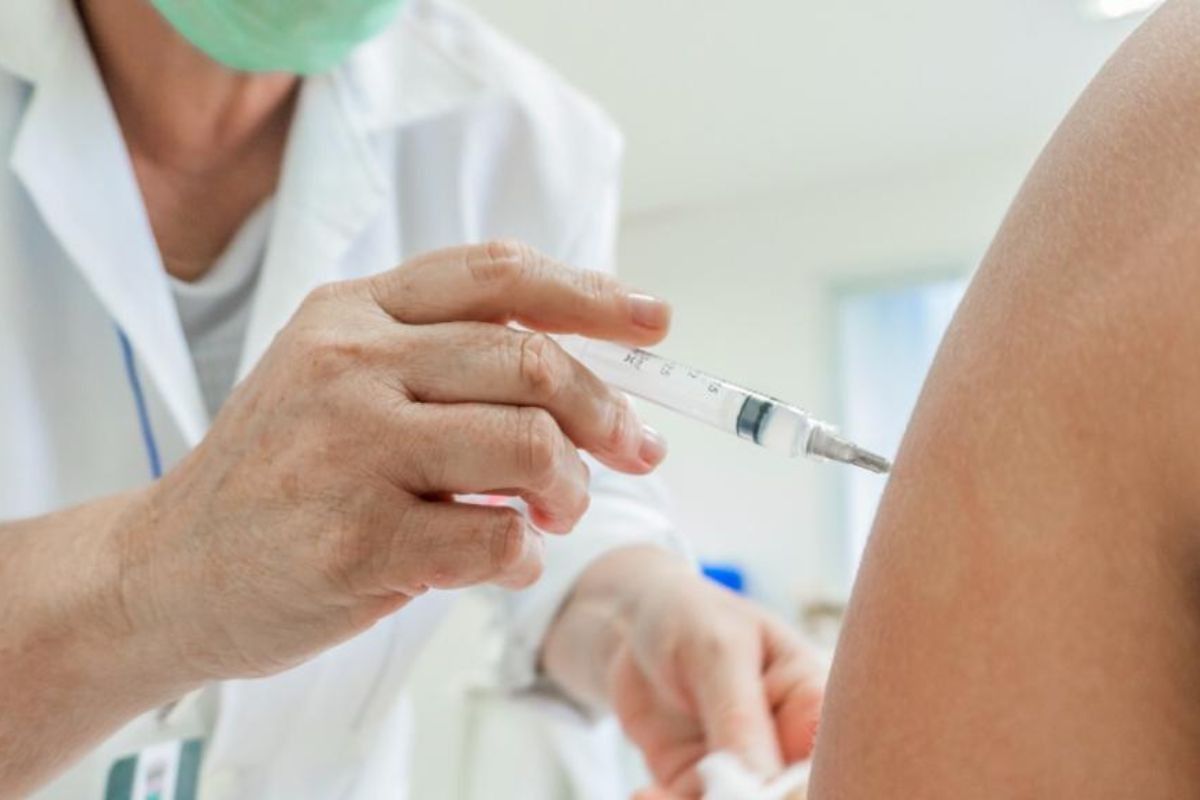 Campanha de vacinação contra a gripe inicia nas regiões Nordeste, Sul, Centro-Oeste e Sudeste. Legenda da imagem. Reprodução: Globo