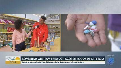 Vereadores de Caraguatatuba aprovam lei para proibir fogos de artifício barulhentos.; Reprodução: Globo