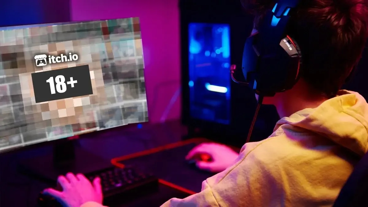 Itch.io busca novas formas de pagamento após restrições ao conteúdo adulto. Reprodução: GosuGamers