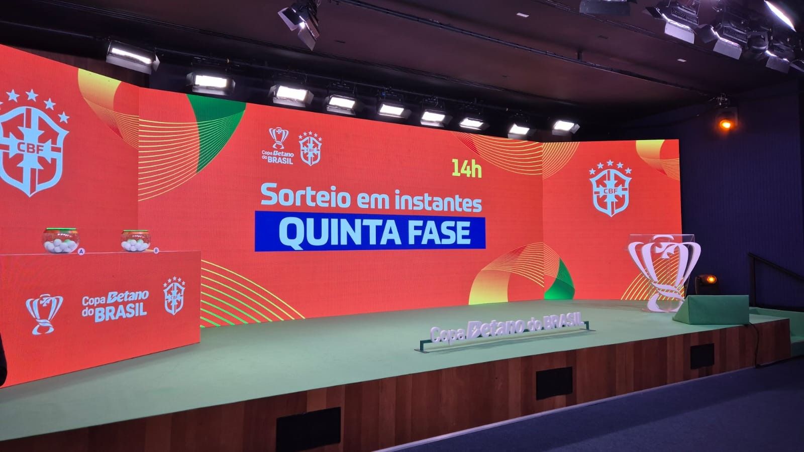 [Confrontos da quinta fase da Copa do Brasil 2025]. Reprodução: Ge