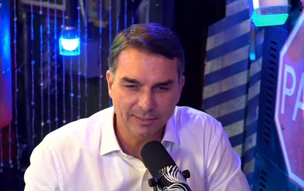 Flávio Bolsonaro processa X por campanha difamatória. Reprodução: Oglobo