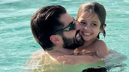 Famosos compartilham momentos em família durante o domingo. Reprodução: Globo