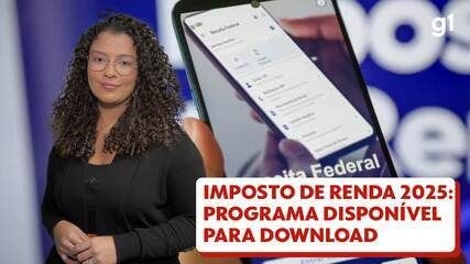 Contribuintes têm até duas semanas para entregar a declaração do Imposto de Renda 2025. Reprodução: G1