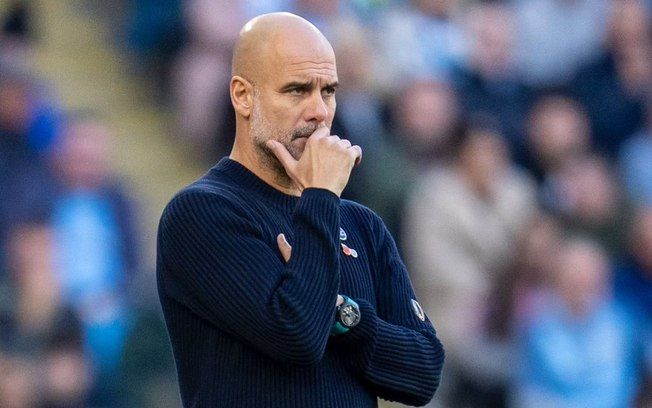 Guardiola lamenta eliminação do Manchester City após derrota para Al-Hilal no Mundial. Reprodução: IG.