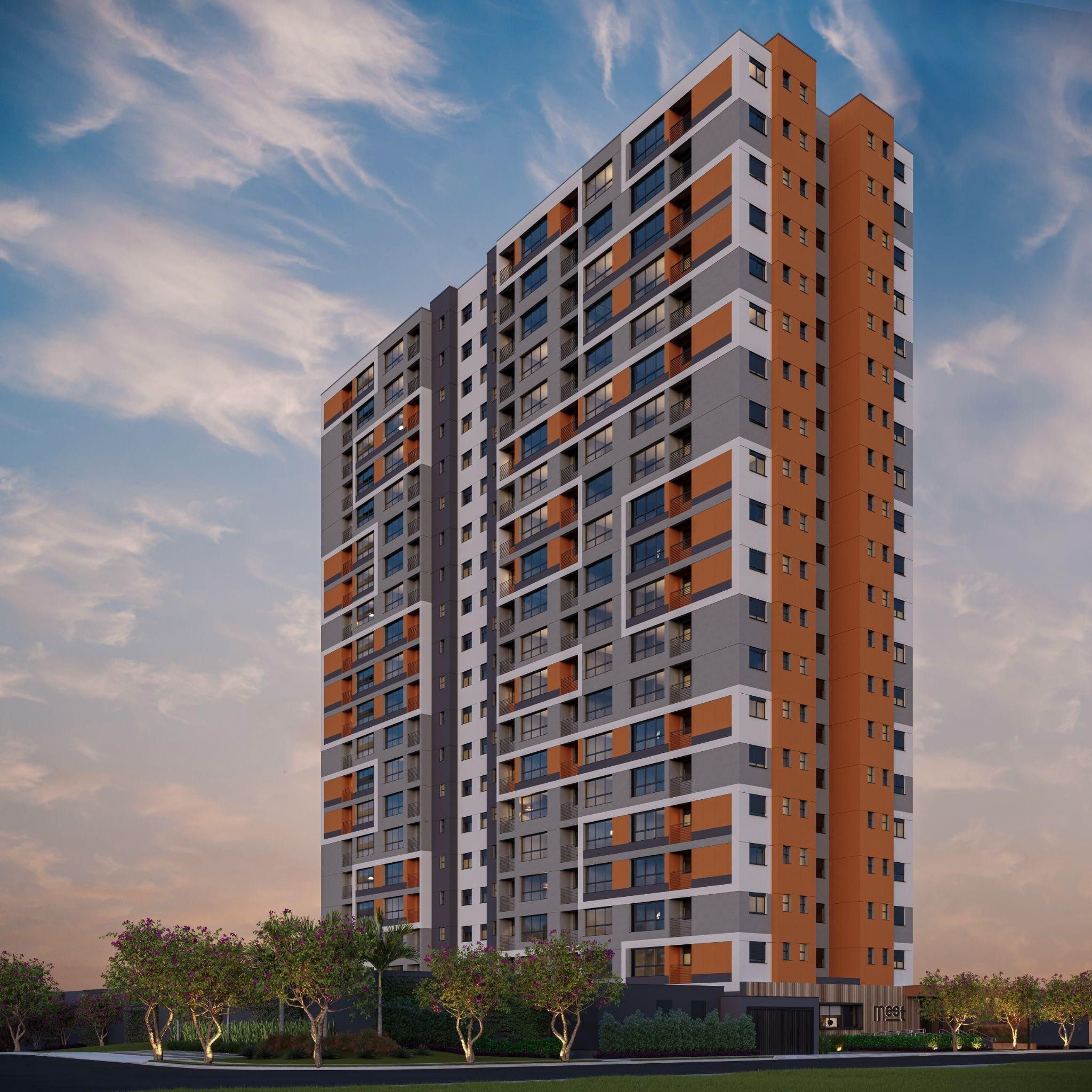 Novo empreendimento Meet oferece apartamentos e áreas de lazer completas em São José do Rio Preto. Reprodução: Globo.