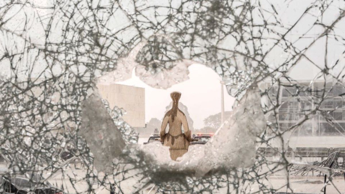 Ministro Alexandre de Moraes durante sessão do STF. Reprodução: GPS Brasília