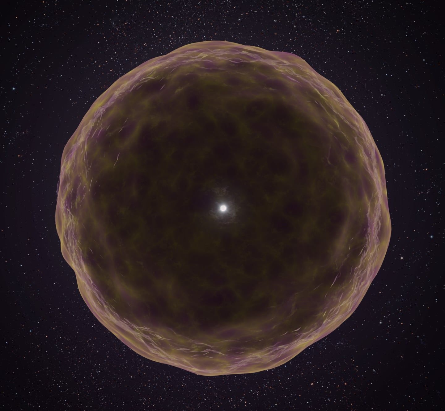 Pesquisadores revelam pela primeira vez o interior de uma estrela em colapso. Reprodução: El País