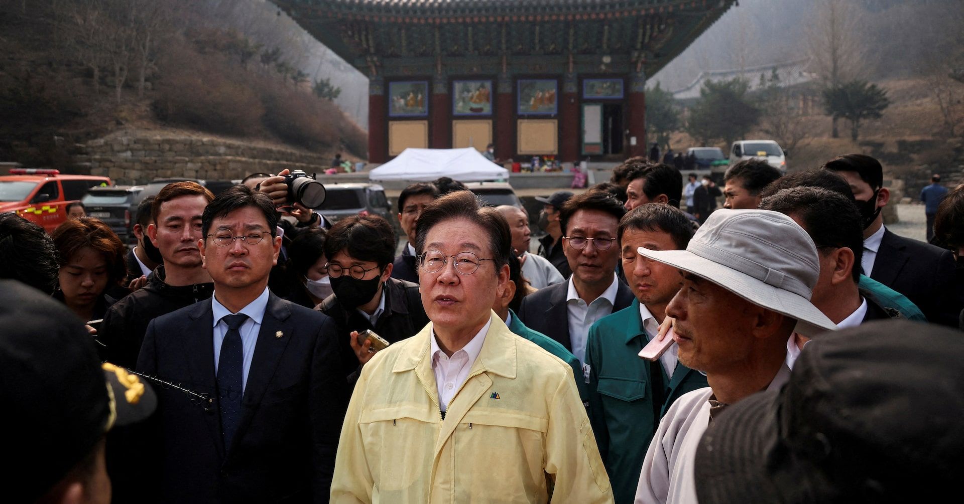 Candidato à presidência da Coreia do Sul, Lee Jae-myung, defende revisão da lei comercial. Reprodução: Reuters