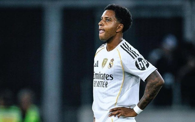[Real Madrid admite negociar Rodrygo]. Reprodução: Esporte