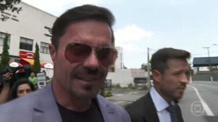 Fisiculturista Renato Cariani sob investigação por tráfico, associação e lavagem de dinheiro. Legenda da imagem. Reprodução: Retorno do item 11