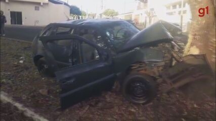 Acidente na SP-127 resulta em duas mortes e feridos em Rio Claro.; Reprodução: Globo