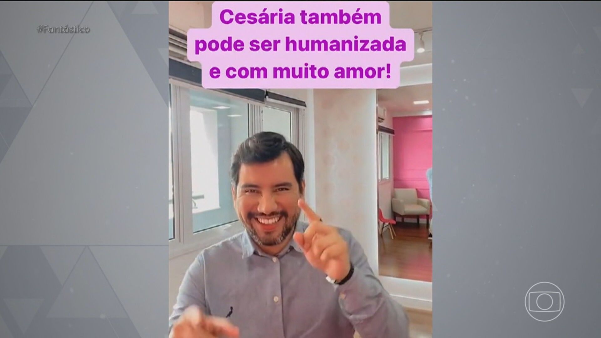 Médico é denunciado por lesão corporal após parto que deixou bebê com sequelas graves. Reprodução: Globo