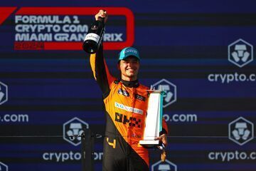 Lando Norris vence o GP de São Paulo da F1, abrindo caminho ao título. Legenda da imagem. Reprodução: Retorno do item 11