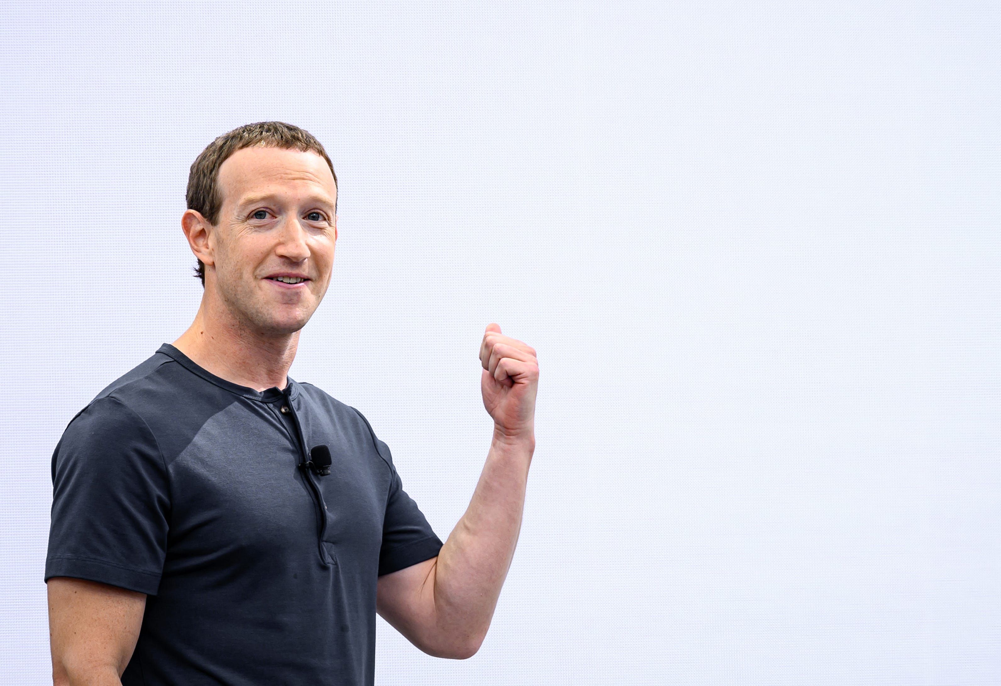 Mark Zuckerberg destaca mudanças significativas em direitos autorais que beneficiam gigantes da tecnologia. Reprodução: Josh Edelson/AFP via Getty Images