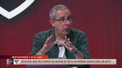 Chris Ramos é o novo centroavante do Botafogo, anunciado para a temporada 2026. Reprodução: Globo