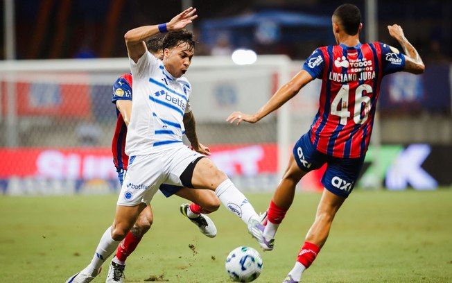 Gabigol marca golaço e Cruzeiro vence o Bahia fora de casa. Reprodução: Retorno do item 11