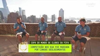 Debate sobre a preparação dos EUA para a Copa do Mundo de 2026. Reprodução: Globo