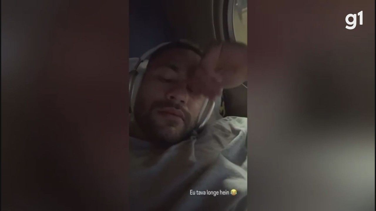 Neymar Jr. compartilha vídeo e volta ao Brasil