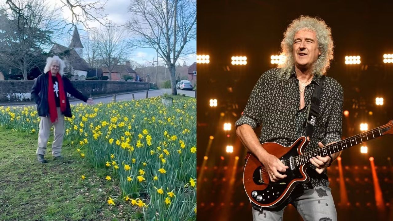 Brian May, do Queen, é impedido de plantar flores em vila na Inglaterra por 'risco à segurança'