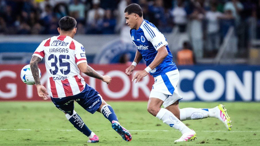 Cruzeiro empata com Unión Santa Fé e se despede da Sul-Americana em terceiro lugar. Reprodução: iG Esporte