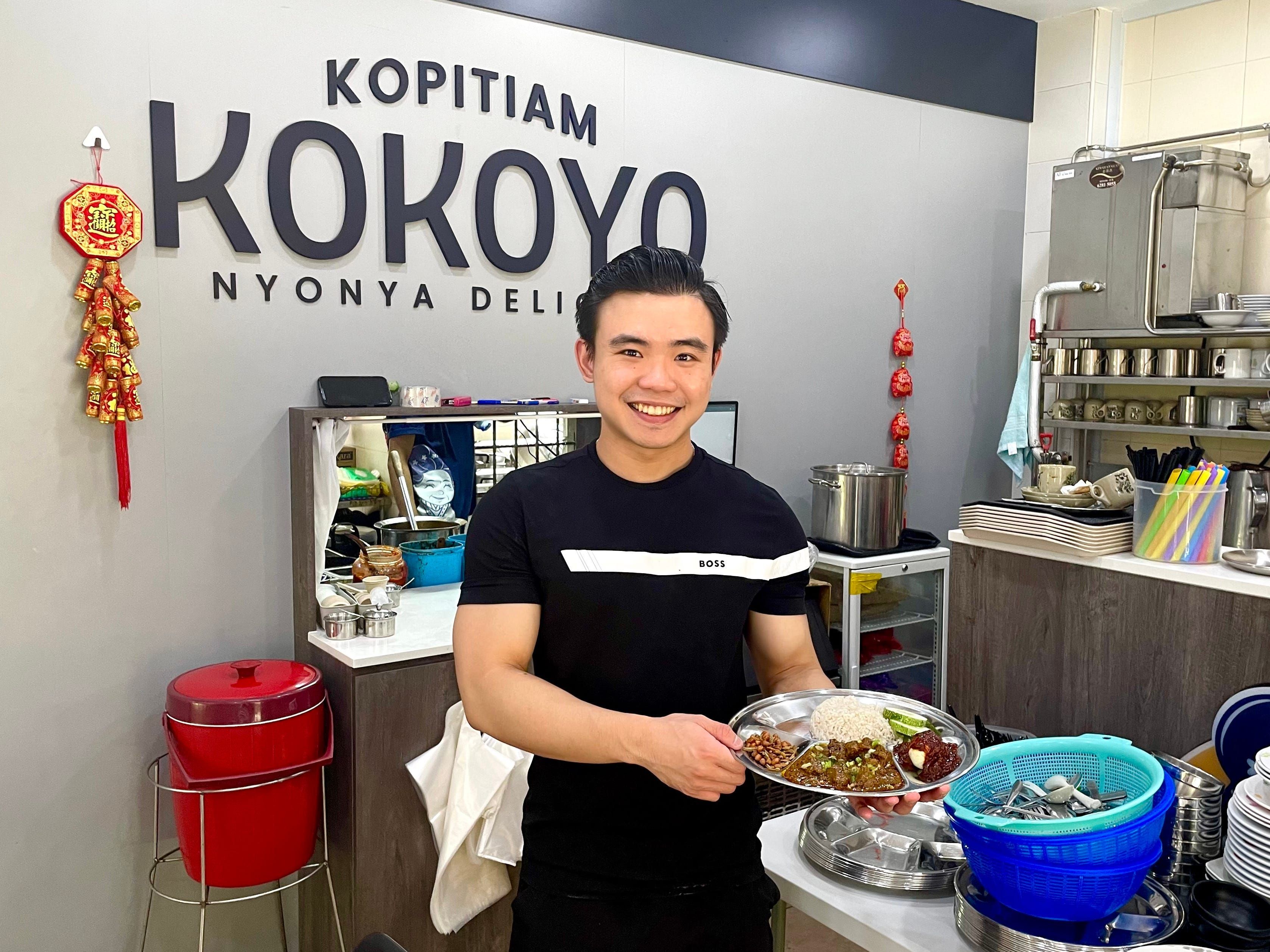 Ernest Ang, 24, fundou a Kokoyo Nyonya, inspirada nas receitas de sua avó. Reprodução: Aditi Bharade