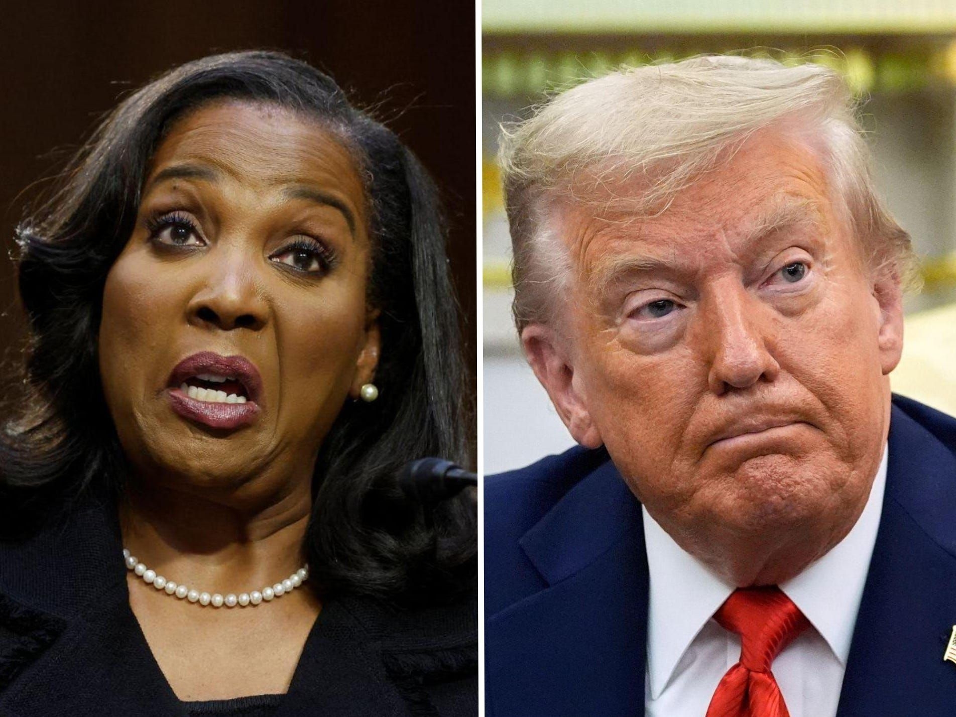 Lisa Cook enfrenta ação do DOJ sobre irregularidades em documentos hipotecários e sua demissão de Trump. Reprodução: AP