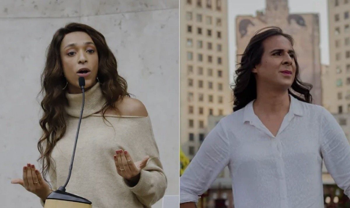 Deputadas Duda Salabert e Erika Hilton aparecem em álbum de suspeitos. Reprodução: G1