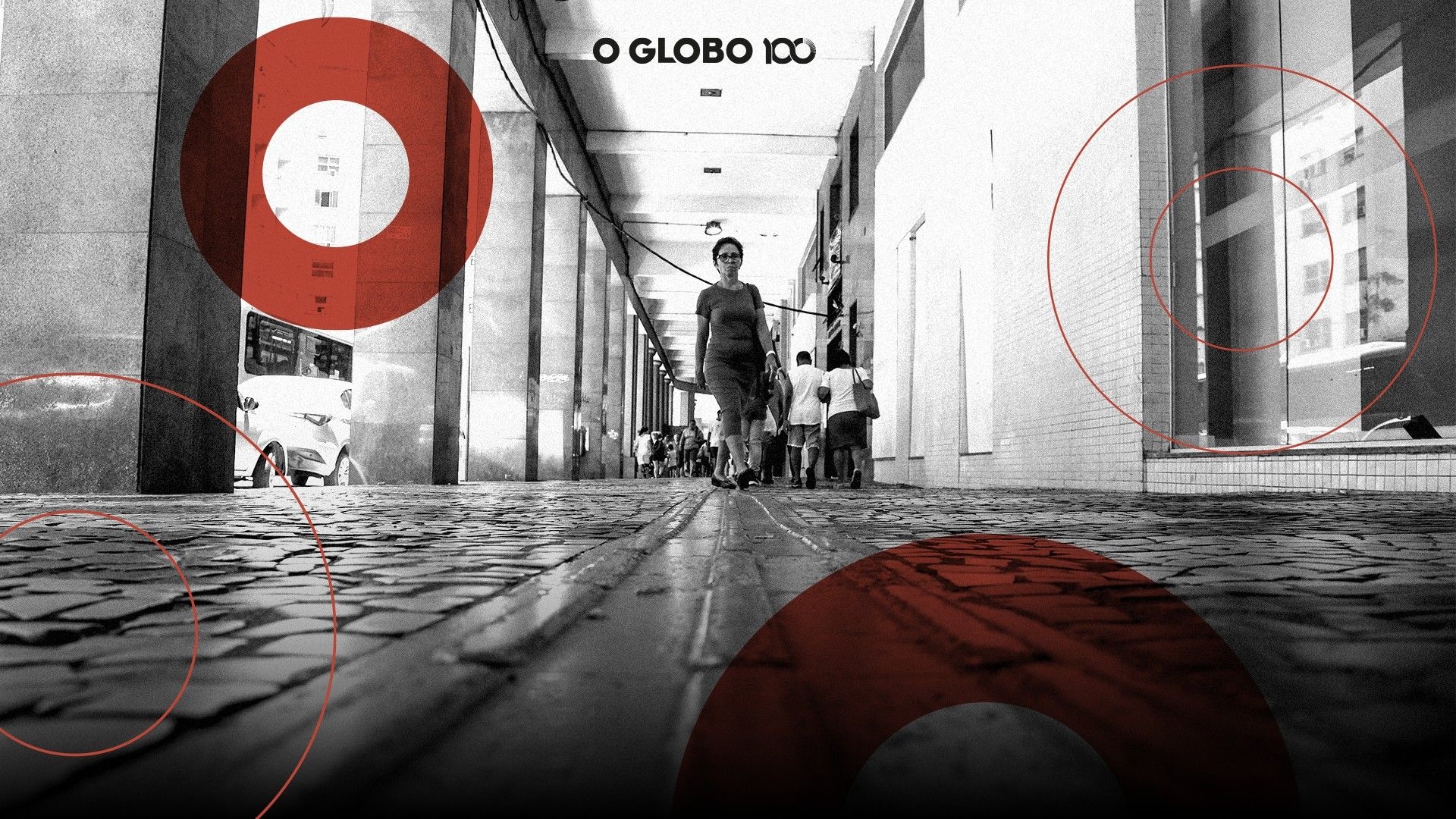 Mapa de crimes em Niterói aponta Centro como maior concentração de roubos em 2025.. Reprodução: Oglobo