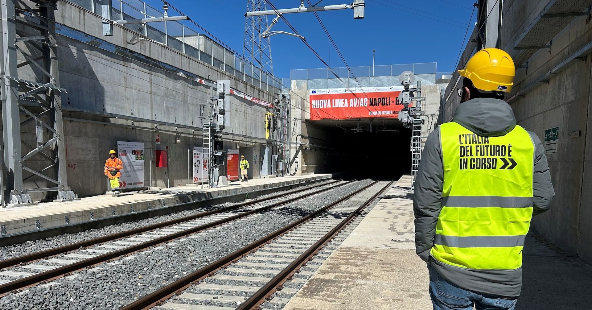 A nova ferrovia de alta velocidade na Itália promete revitalizar a economia do sul do país. Reprodução: Reuters