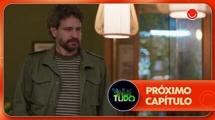 Celina e Olavo são flagrados por Estéban em Vale Tudo. Legenda da imagem. Reprodução: Retorno do item 11