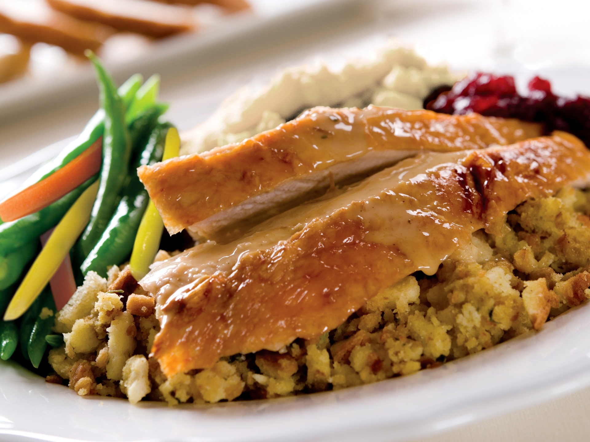 Bravo! Italian Kitchen oferece jantar tradicional de Ação de Graças, com opção para viagem. Reprodução: Retorno do item 11