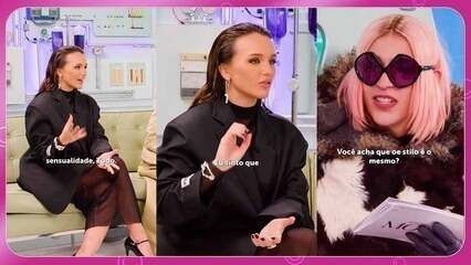 Rafa Kalimann fala sobre as mudanças em seu corpo durante a gravidez. Reprodução: Globo