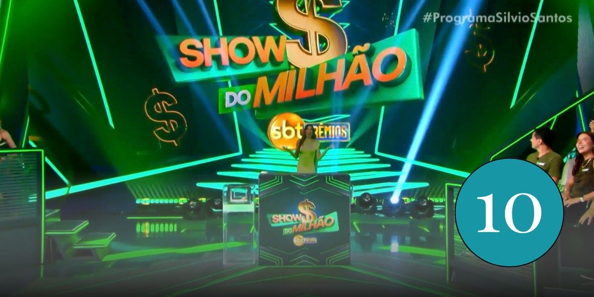 Nota 10: mais uma boa temporada do 'Show do milhão' no SBT