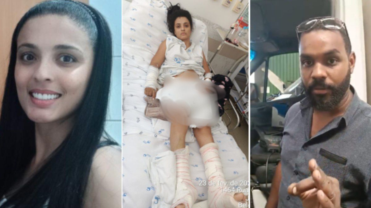 Jhenipher Sabriny passa por cirurgias após queda do segundo andar em Contagem.; Reprodução: ig.com.br