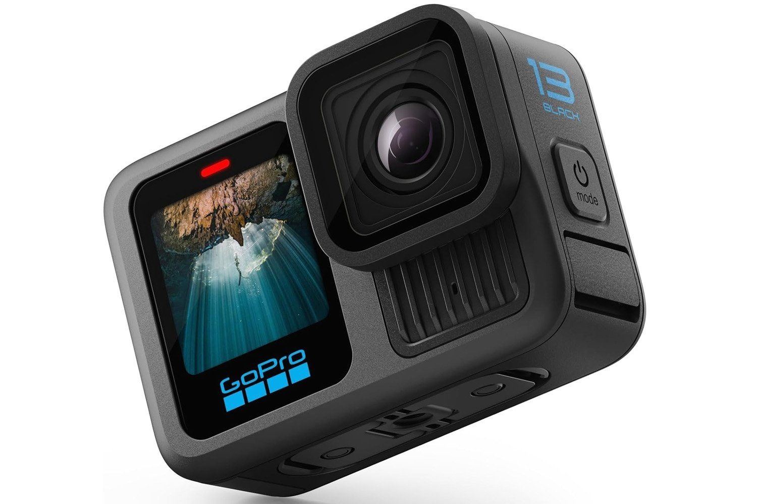 GoPro Hero 13 Black, a destaque entre as câmeras de ação, impressiona com seu desempenho avançado. Reprodução: Gizmodo.
