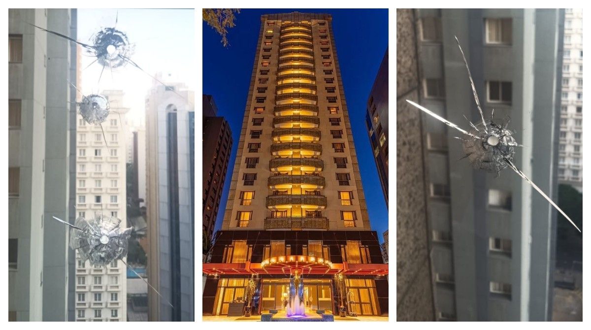 Polícia investiga tiroteio em hotel nos Jardins, buscando identificar o atirador.. Reprodução: G1