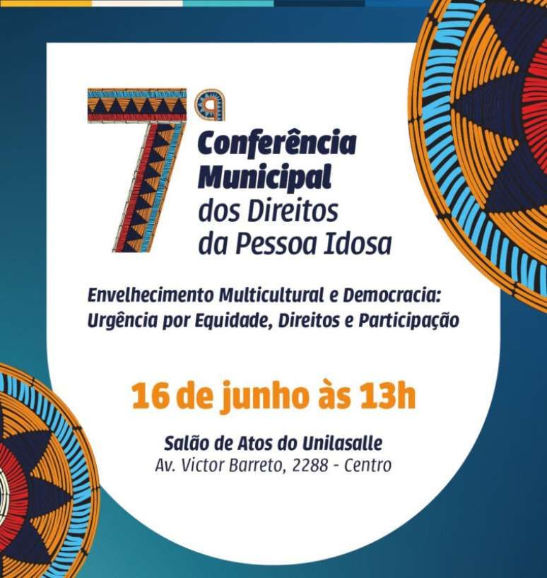 Conferência Municipal sobre Direitos da Pessoa Idosa será realizada em Canoas no dia 16 de junho. Reprodução: Porto Alegre 24 horas