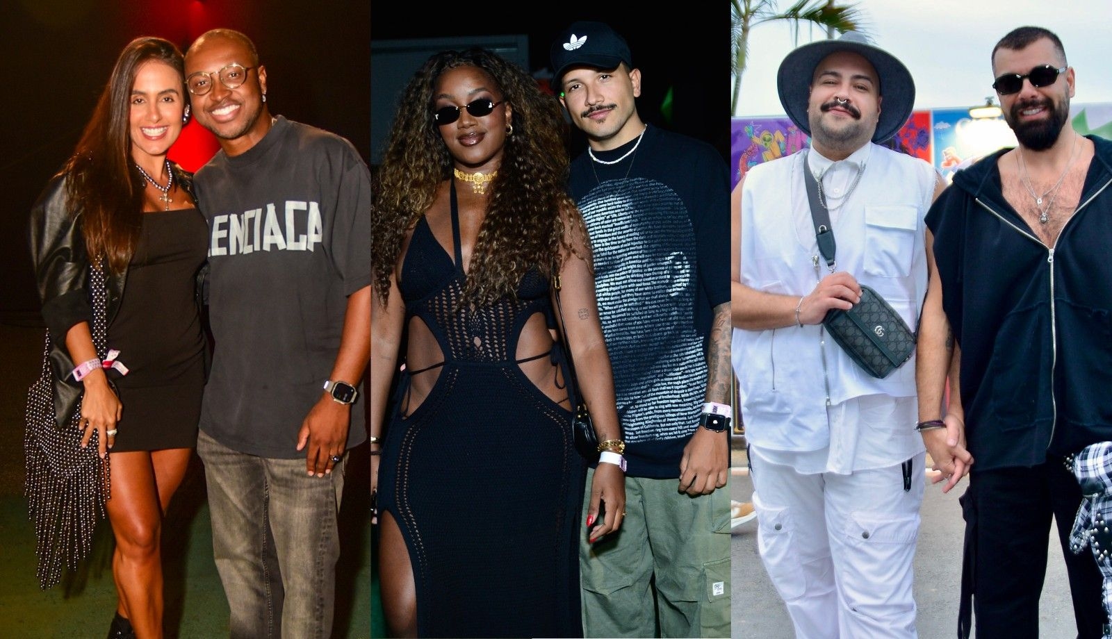 Lollapalooza: Famosos e Casais Celebram Juntos no Festival