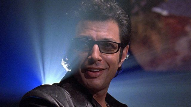 Mensagem de Jeff Goldblum em Jurassic Park 2 no PlayStation