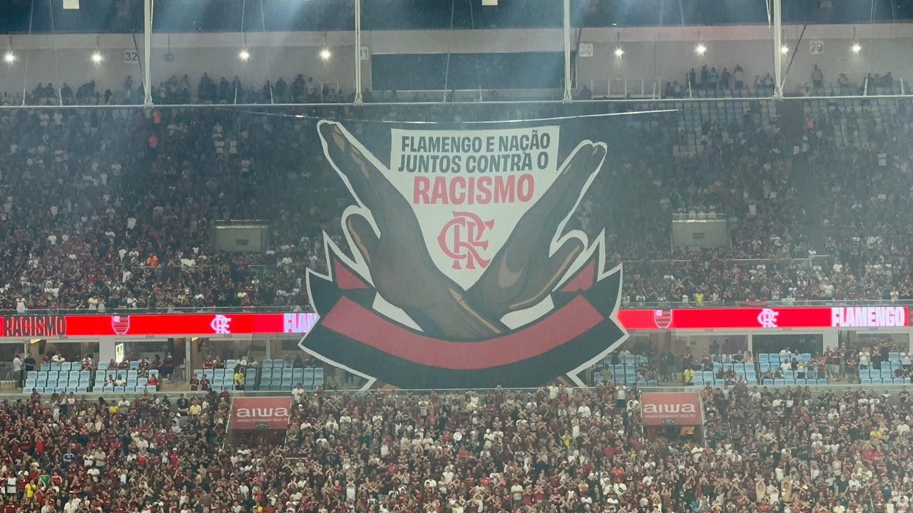 Público recorde no Maracanã durante a 7ª rodada do Brasileirão. Reprodução: Ge