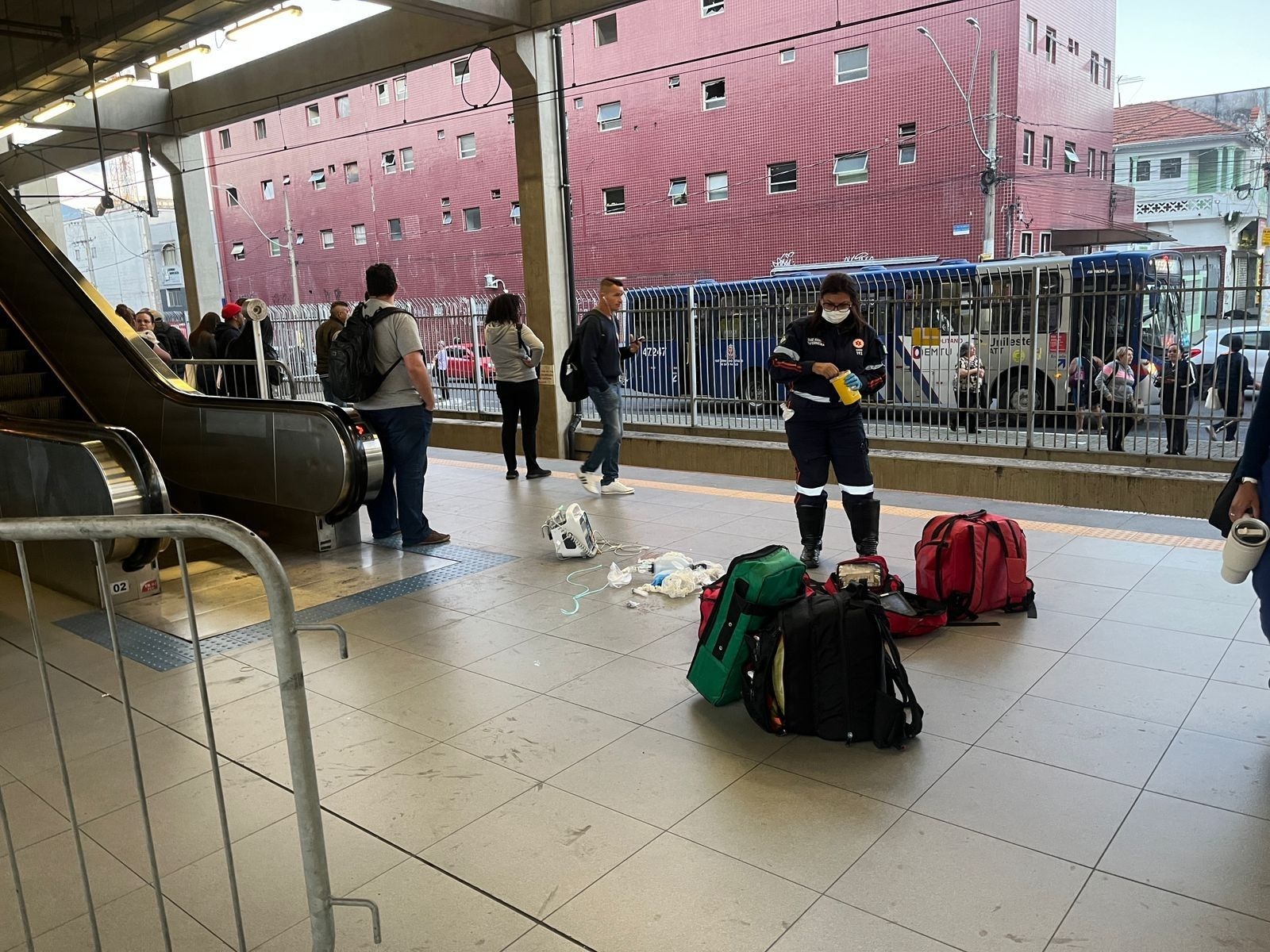 Homem morre na CPTM em Ferraz de Vasconcelos; entenda. Reprodução: G1