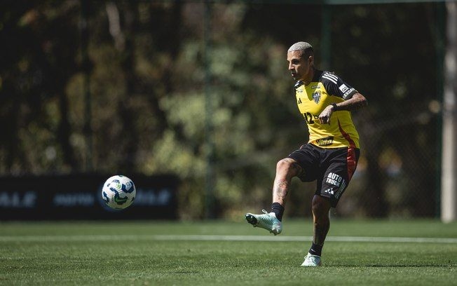 Guilherme Arena será titular do Atlético-MG na partida contra o Grêmio. Reprodução: Esporte IG