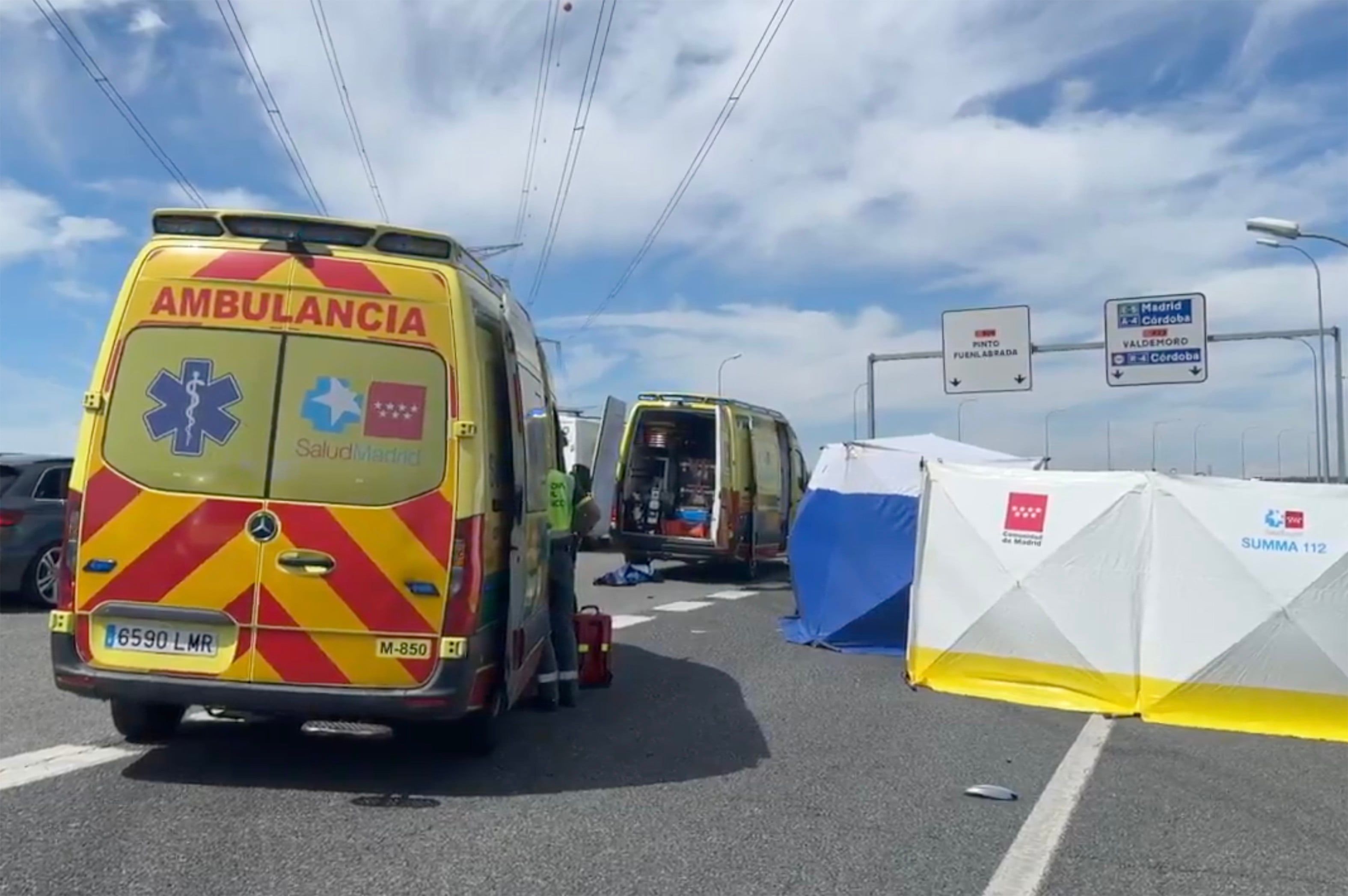 Ciclista de 70 anos morre atropelado por carro em Pinto. Reprodução: Elpais