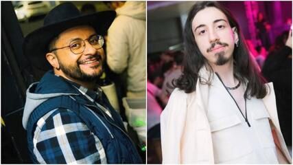 Duas vítimas, Gabriel Tonon e Caíque Peixoto, morreram em acidente na SP-127 em Rio Claro. Reprodução: Globo