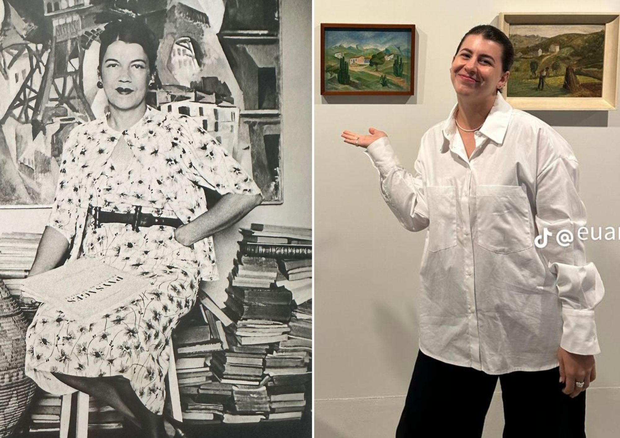 Herdeira de Tarsila do Amaral difunde legado nas redes sociais. Reprodução: G1